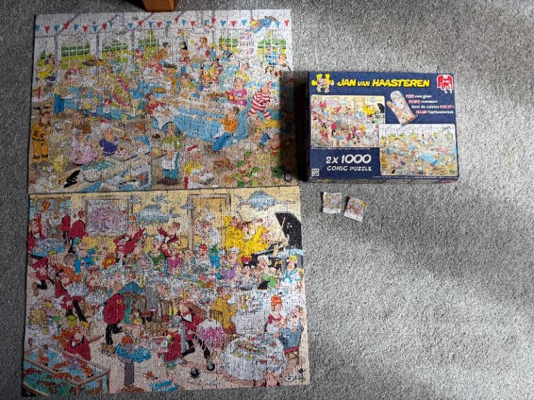 Jan Van Haasteren 1000 pieces x 2 puzzle 🧩 jigsaw bundle