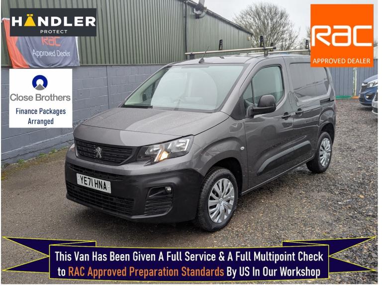 2021 Peugeot Partner 1000 1.5 BlueHDi 100 Professional Premium Van PANEL VAN Diesel Manual