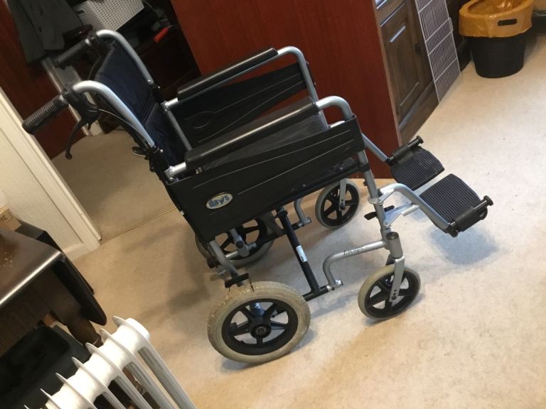 Wheelchair folding wheelchair 