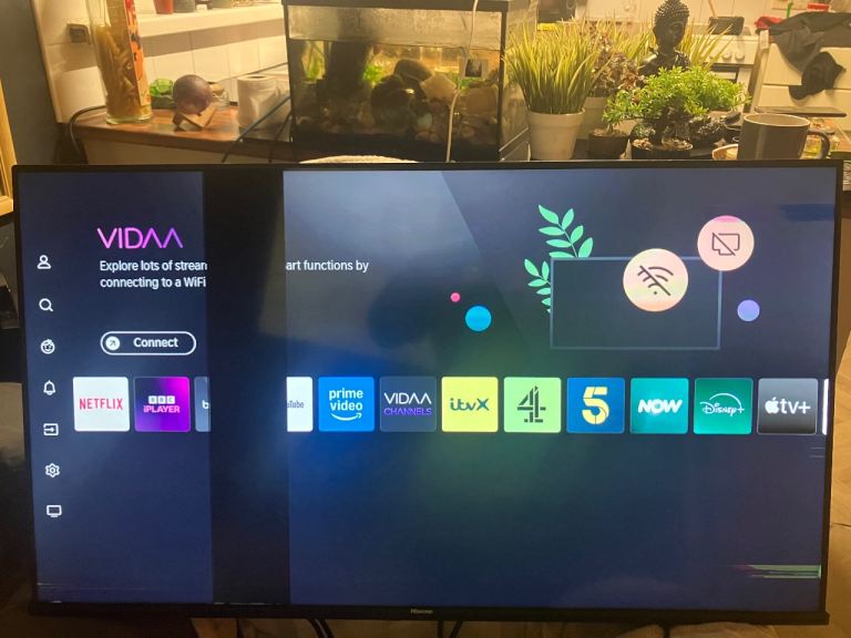 Cheap tv  fire stick included 