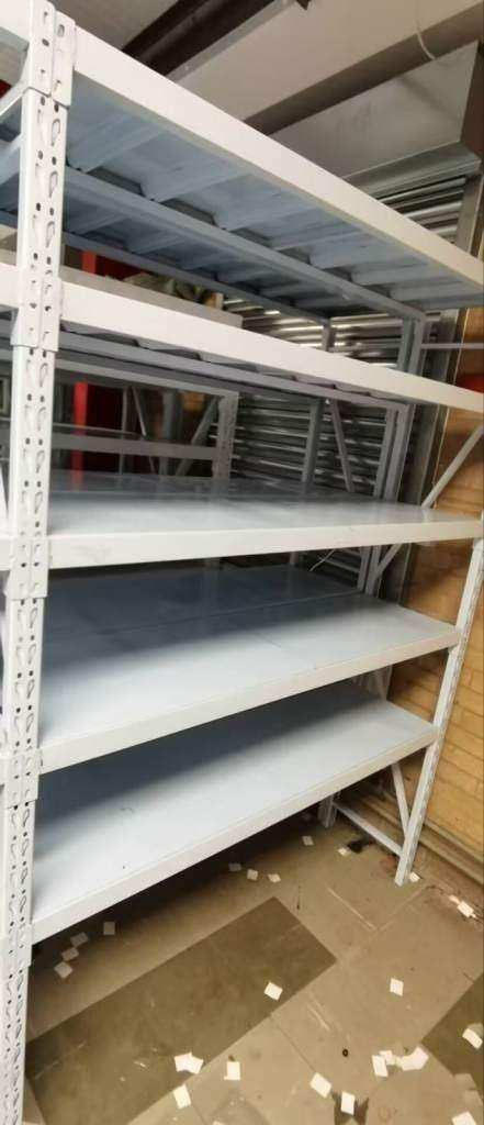 Heavy duty 5 tiers white shelving racking units 150 x 200 x40cm