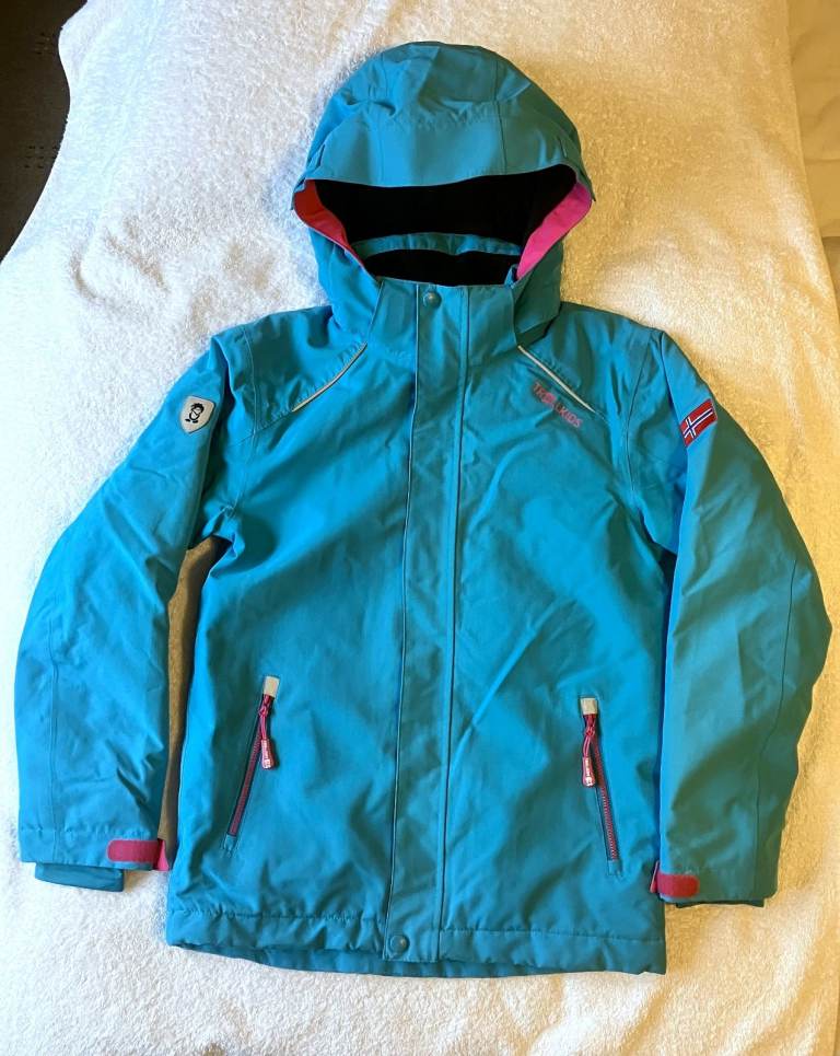 image for Trollkids girls ski jacket/coat age 11-12