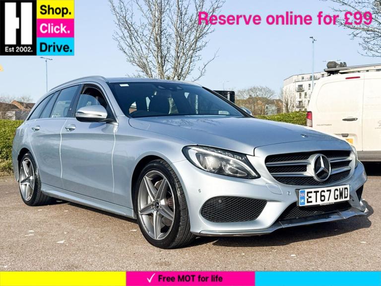 2018 Mercedes-Benz C Class 2.1 C220d AMG Line Estate 5dr Diesel G-Tronic+ Euro 6 (s/s) (170 ps) E...