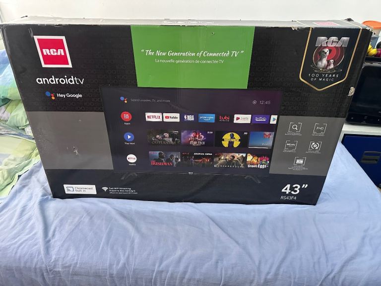 NEW 43” RCA SMART LED ANDROID HDTV 