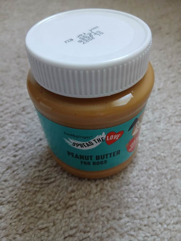 Fred and Ginger Peanut Butter for Dogs