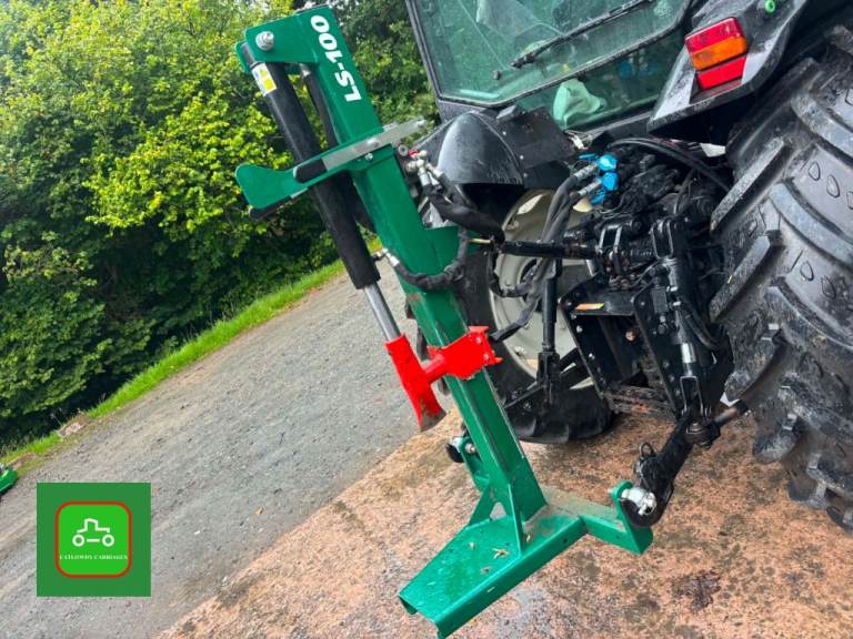 NEW OLD STOCK TRIED & TESTED WESSEX LS-100 TRACTOR MOUNTED LOG SPLITTER SEE VIDEO