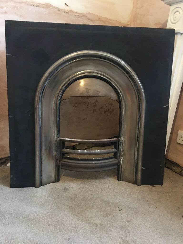 Antique fireplace, surround etc