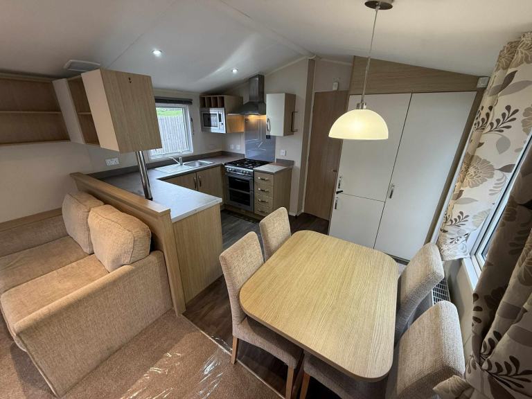2 Bed Willerby Static Caravan - DG, CH, Patio Doors - Offsite, Own Land, Farms