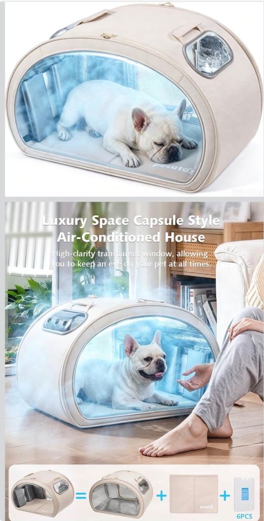 Cooling house for pets 