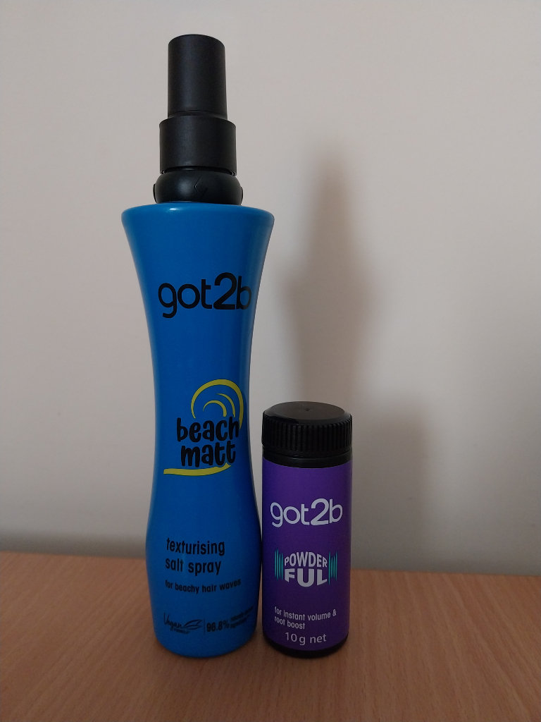 Got2b Hair Products (Salt Spray & Volume Powder)