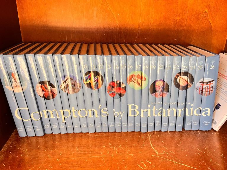 Compton's by Britannica Encyclopedia Set - Full 26 Volumes