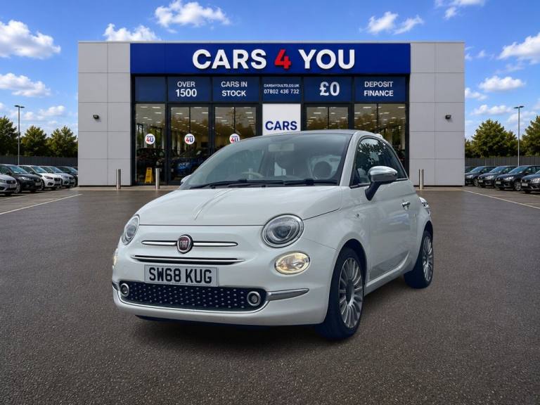 2019 Fiat 500 1.2 Lounge Hatchback 3dr Petrol Dualogic Euro 6 (s/s) (69 bhp) Hatchback Petrol Aut...