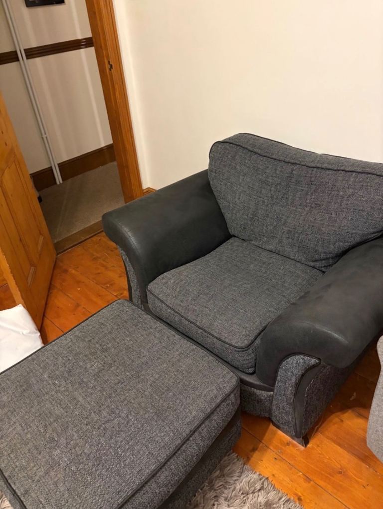 Chair and foot stall matching 