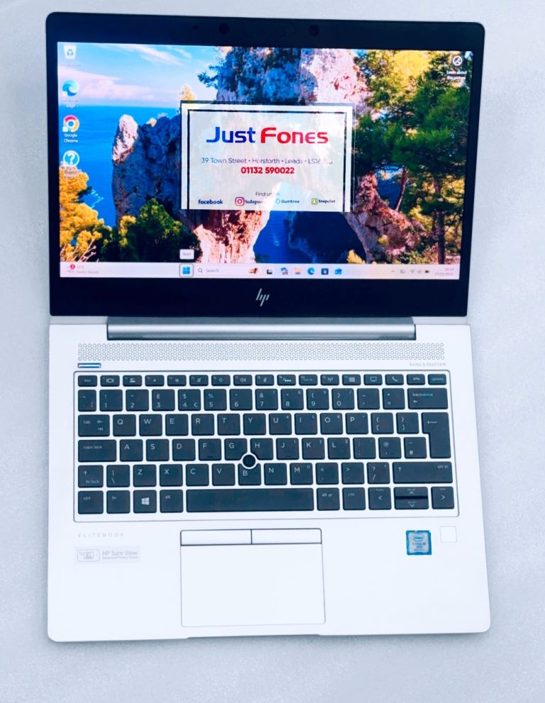 HP Elitebook 830 G6 intel i5-8th Gen Win 11 Pro 8GB RAM 256GB SSD FULLY LOADED