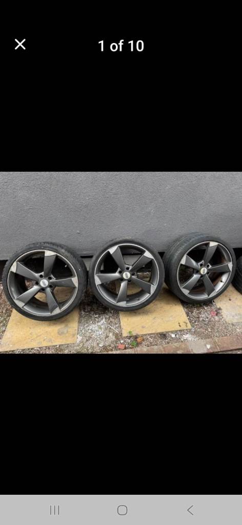 Audi 19" rota x3 plz read description first 