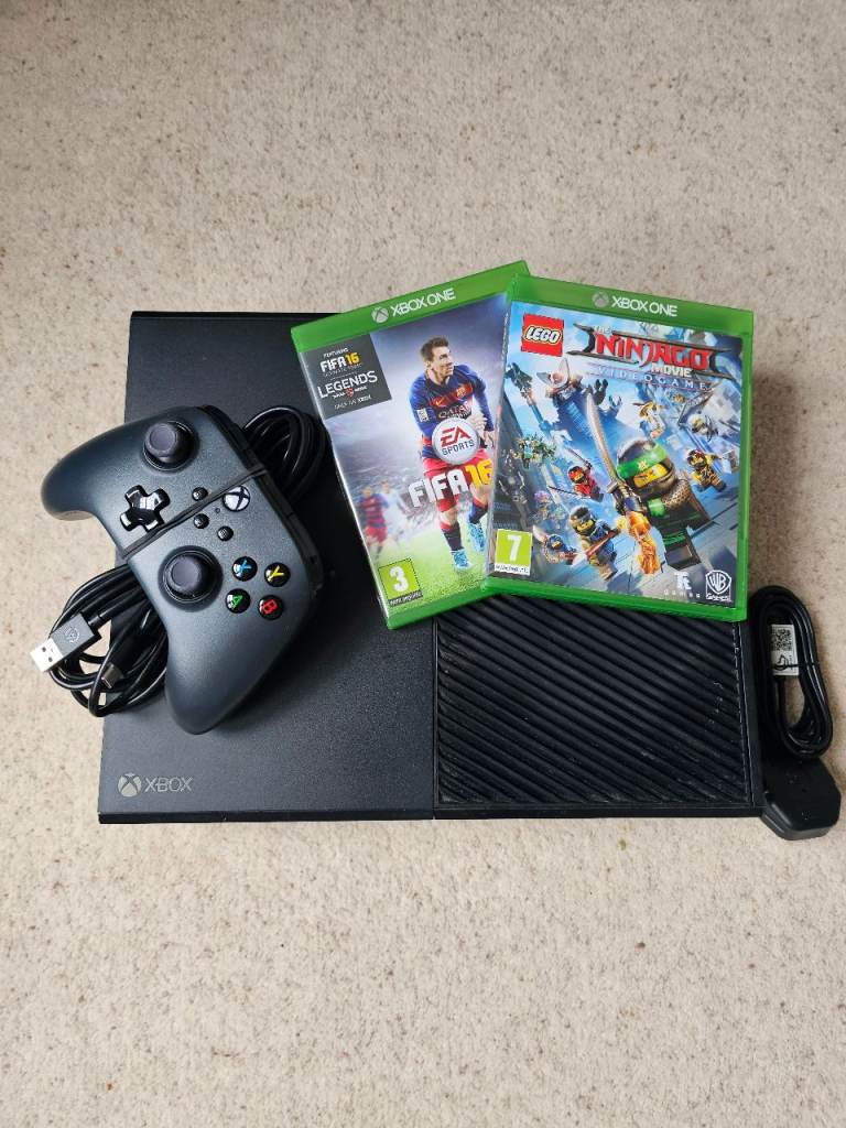 Xbox One Console with Controller and 2 Games