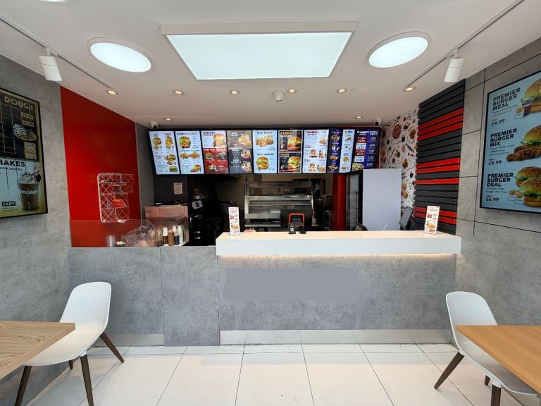 Takeaway Fast Food Shop Business For Sale - Prime Location - Free Parking - Flat Included