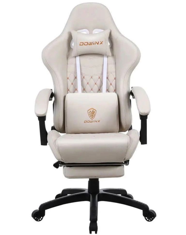 DOWINX Gaming Chair – Beige, Brand New in Box