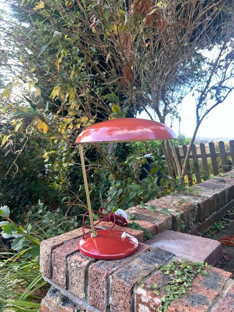 Lamp Bauhaus mushroom lamp light retro vintage midcentury 