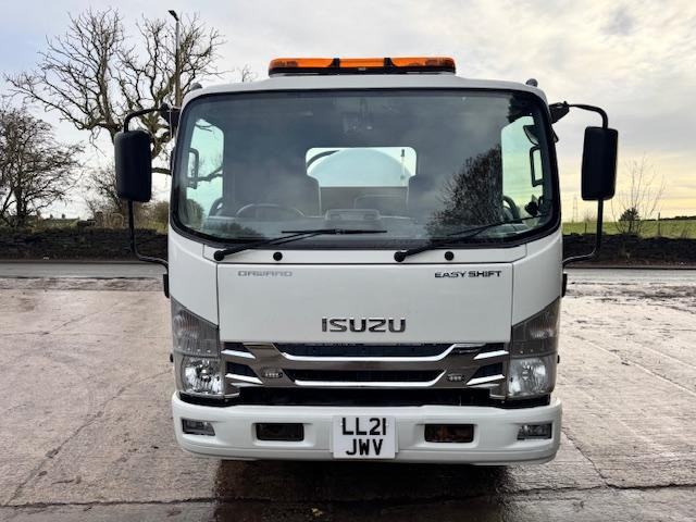 2021 ISUZU N75.190 EURO 6 G K &N services 3600ltr vacuum tanker, twin wash down