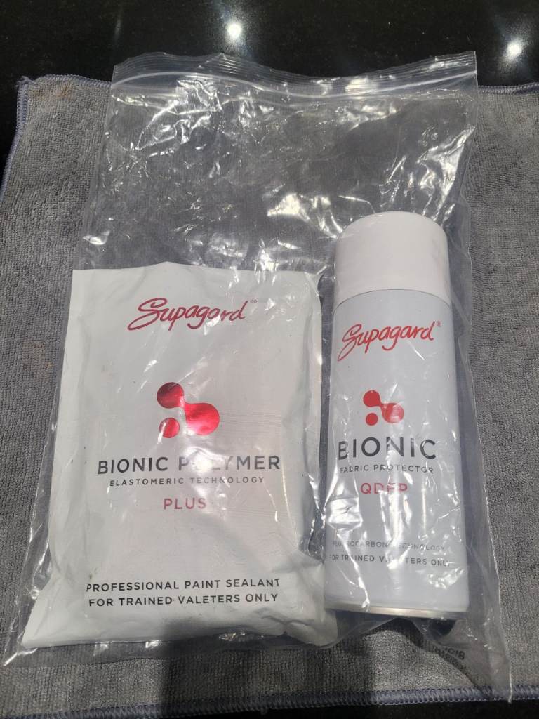 Supagard bionic paint and fabric protector