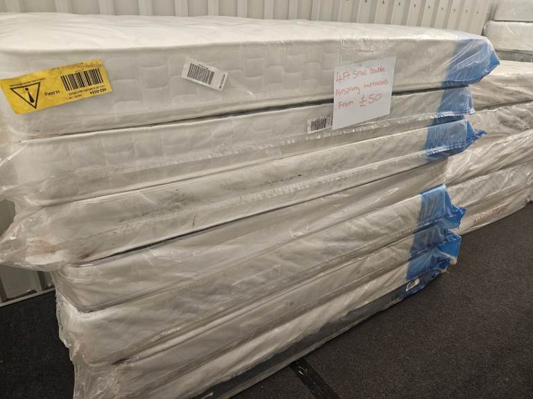 Brand New Branded 4ft Small Double Mattresses