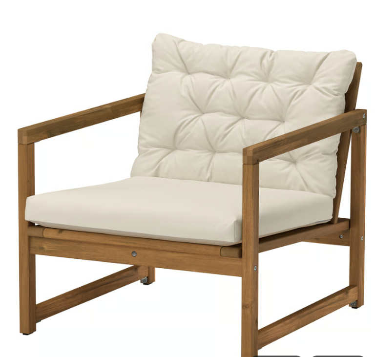 Ikea Lounge chair - NÄMMARÖ outdoor Chair - with Cushions 