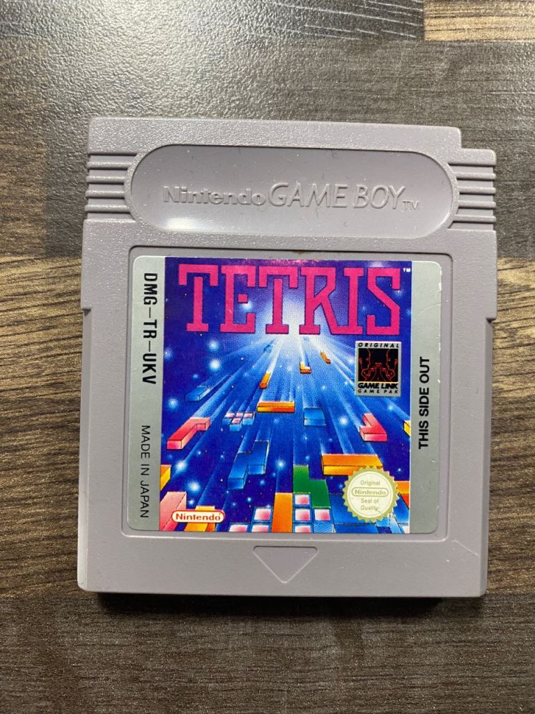 Nintendo Game Boy Tetris Cartridge