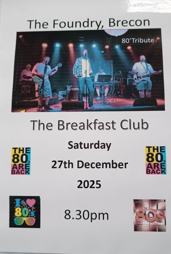 image for The Breakfast Club at The Foundry, Brecon