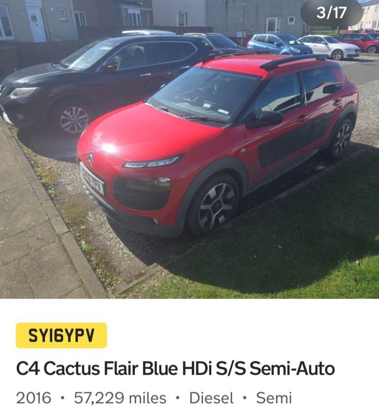 Citroen C4 CACTUS  automatic 