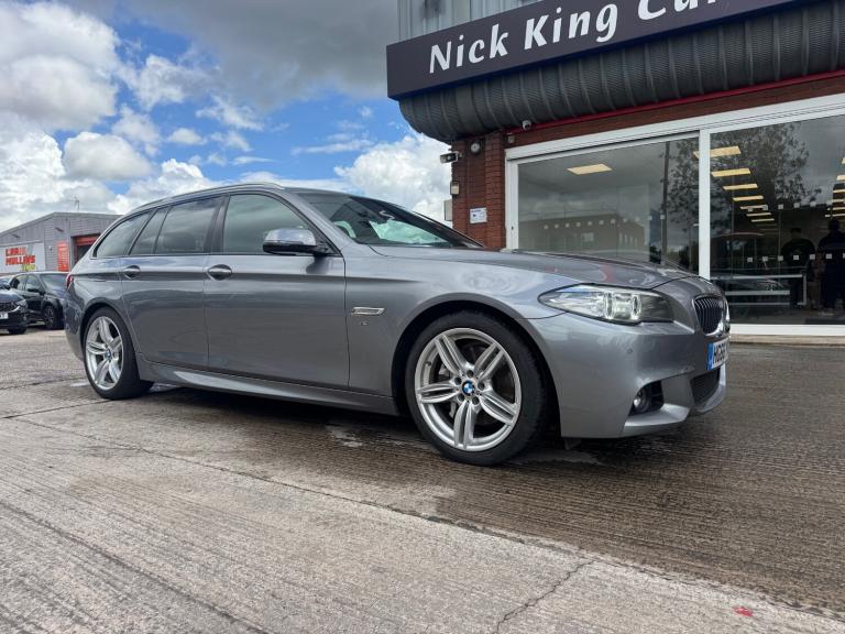 2017 BMW 5 Series 525d M Sport 5dr Step Auto ++ PRO MEDIA / LEATHER / 19 INCH ALLOYS ++ ESTATE Di...