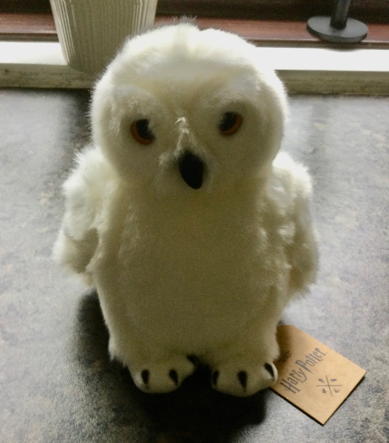 Harry Potter, Hedwig Soft Toy - Medium, BNWT, Lovely, Soft Owl
