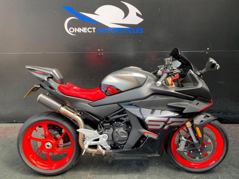 CFMOTO 450 SR S VERY LOW MILEAGE HPI CLEAR