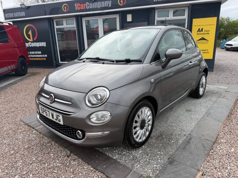 2017 Fiat 500 1.2 Lounge Hatchback 3dr Petrol Dualogic Euro 6 (s/s) (69 bhp) Hatchback Petrol Aut...