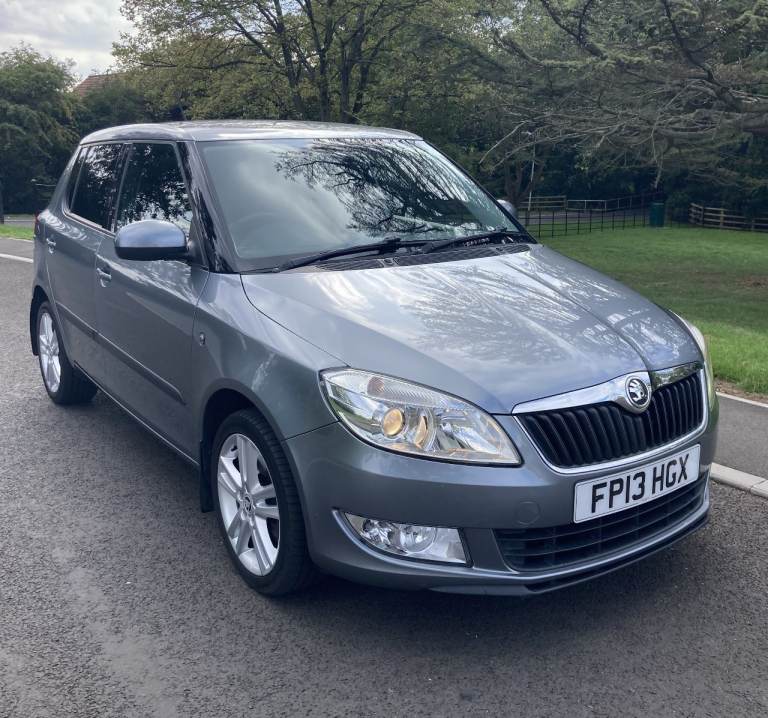 2013 Skoda Fabia 1.2 TSI 105 Elegance 5dr DSG Hatchback Grey Petrol Automatic