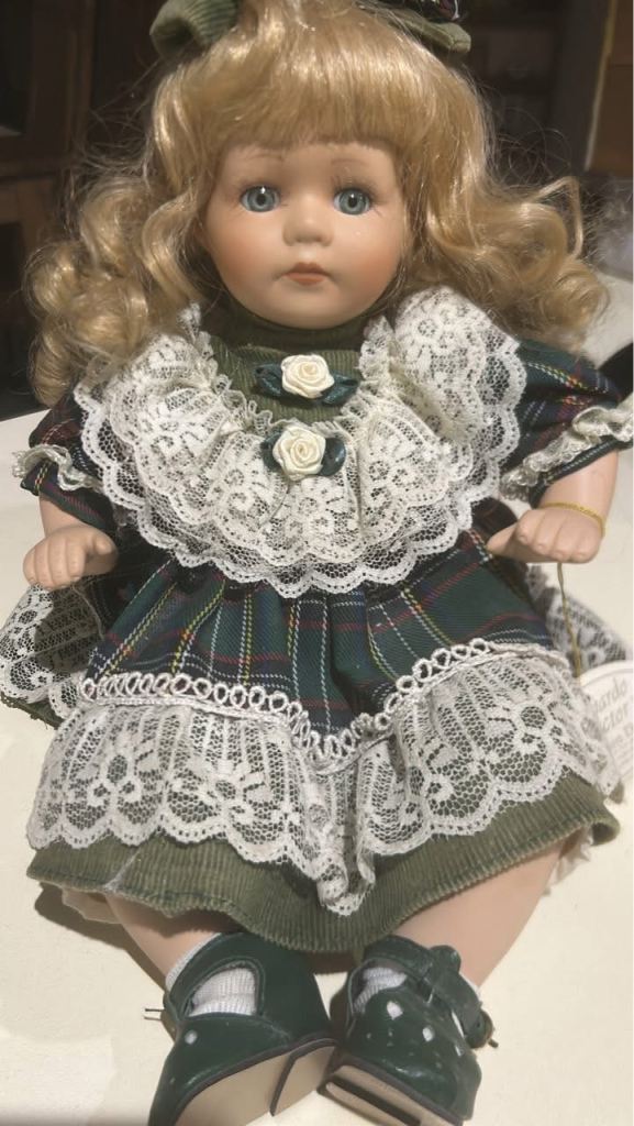 Leonardo Collection Porcelain doll- Justine