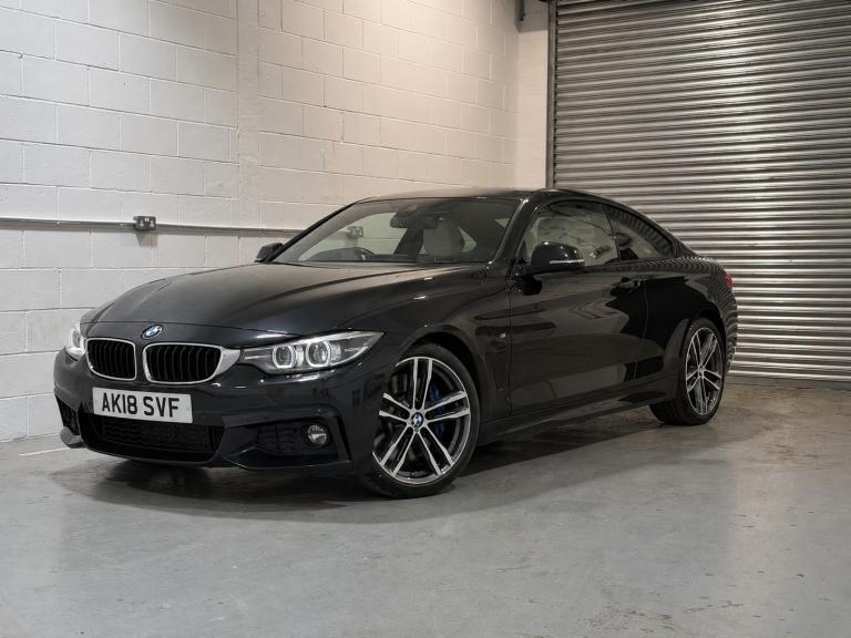 2018 18, BMW 4 SERIES 440i 3.0 M SPORT COUPE AUTO, 62K, FSH, MOT, APPLE CAR PLAY,