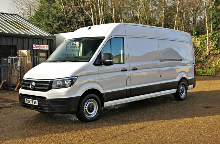 VOLKSWAGEN CRAFTER TDI TRENDLINE LWB HIGHROOF White Manual Diesel 2017