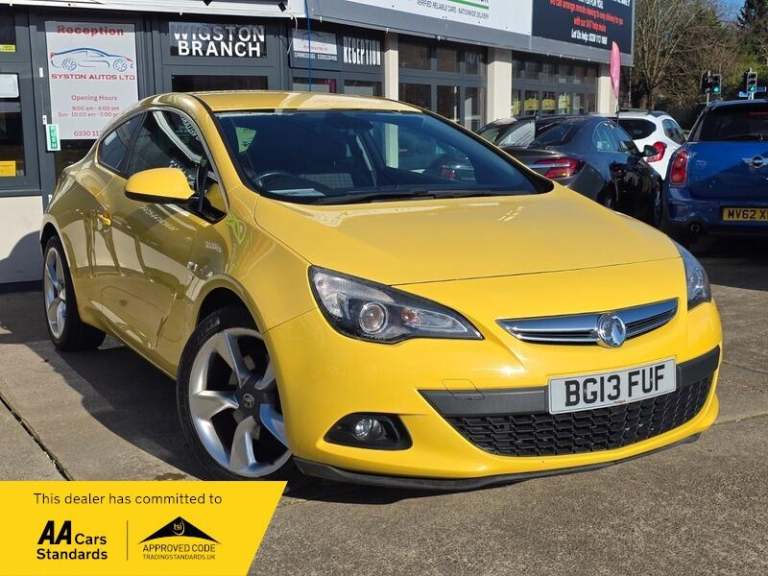 2013 Vauxhall Astra GTC 1.6T 16V SRi 3dr HATCHBACK PETROL Manual