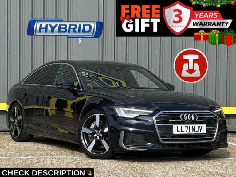 2021 Audi A6 Saloon 2.0 TFSIe 50 S line Saloon 4dr Petrol Plug-in Hybrid S Tronic quattro Euro  S...