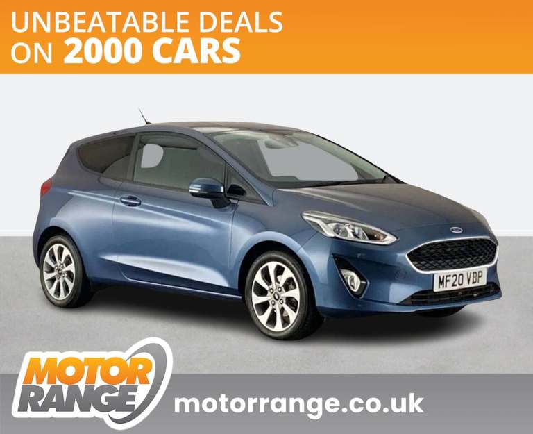 2020 Ford Fiesta 1.0 EcoBoost 95 Trend 3dr Hatchback PETROL Manual
