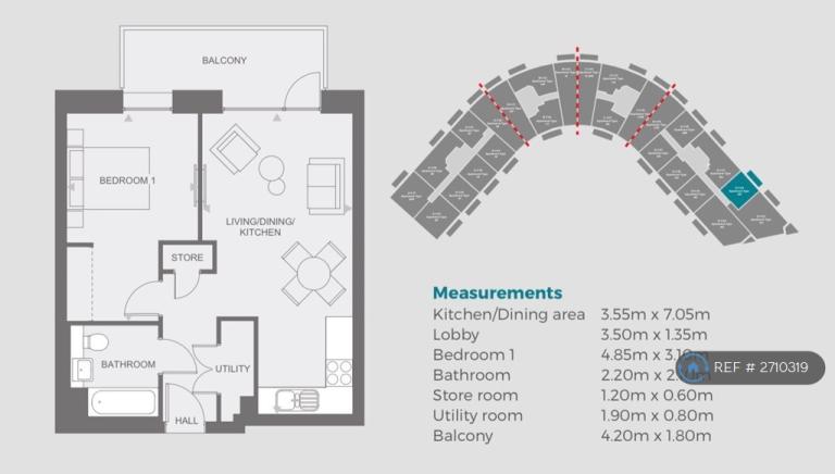 1 bedroom flat in North End Road, Wembley, HA9 (1 bed) (#2710319)