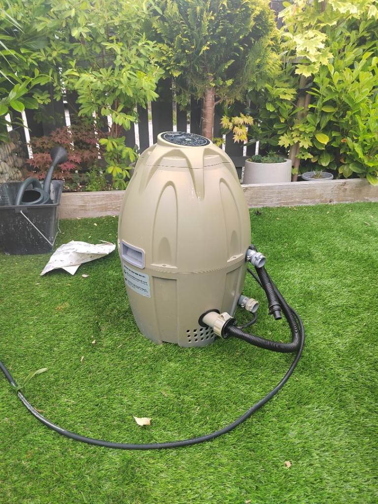 Lay-z spa hot tub pump and defect liner