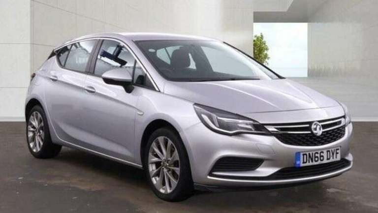 2016 Vauxhall Astra 1.4i 16V Design 5dr HATCHBACK PETROL Manual