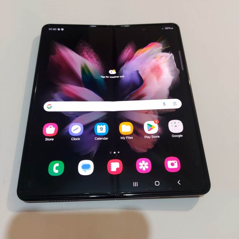 Samsung Galaxy ZFold 3 512GB Black Unlocked  Dual Sim Z Fold 3 