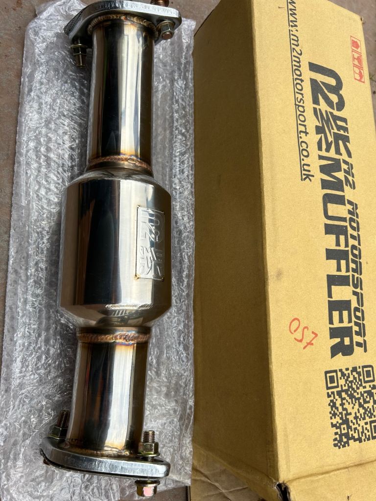 image for Mazda mx5 M2 Motorsport fake cat 90-97 BNIB 2.5”