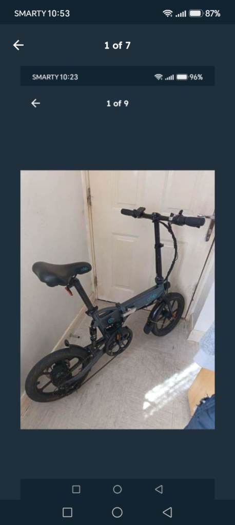 Electric fold up bike for sell 
