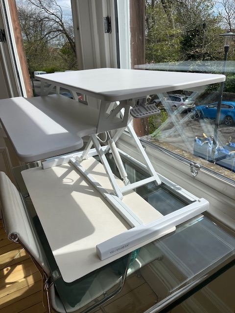 Yo-Yo Desk Riser White 80-S 