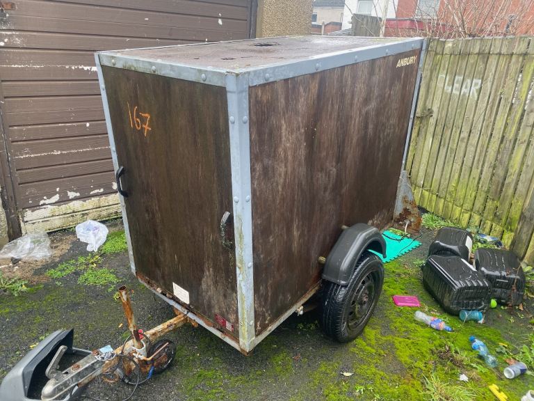 Car trailer box trailer