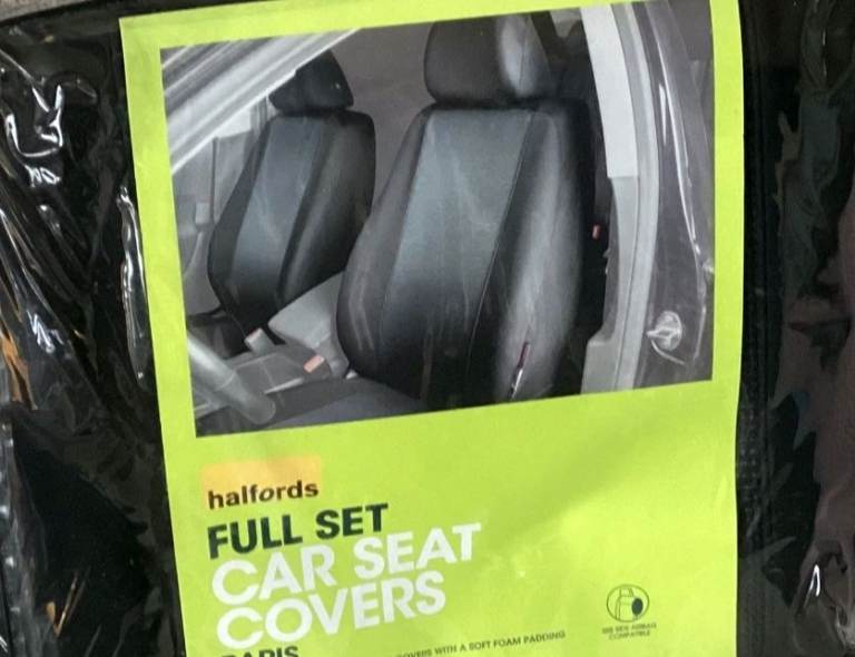 Leather seat cover 